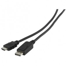 DISPLAYPORT NAAR HDMI KABEL MALE - MALE 3.0 M