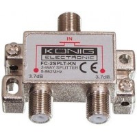 2 weg f-splitter konig