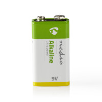 Alkaline batterij 9V | 1 stuks | Blister